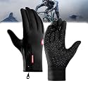 Waterproof &amp; Windproof Thermal Non-Slip Gloves, Outdoor Sports Glove with Touchscreen Fingers