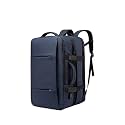 Waterproof Bag Expandable Backpack Waterproof 17.3 In Laptop Backpack Hiking Travel Backpacks Dry Pocket, Blue 37l, One Size