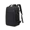 Waterproof Bag Expandable Backpack Waterproof 17.3 In Laptop Backpack Hiking Travel Backpacks Dry Pocket, Black 45l, One Size
