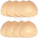 Waterproof Bathing Suit Cups Inserts 4 Pairs Swimsuit Pads Push Up