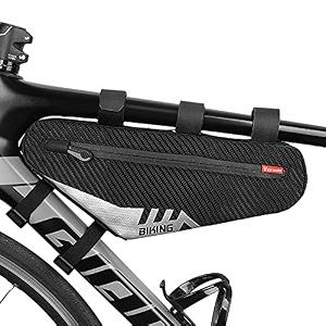 waterproof bicycle bag cycling tube front frame bag repair tools large acity mtb road bike bag triangle pouch frame holder bicycle storage bag bike acc ories