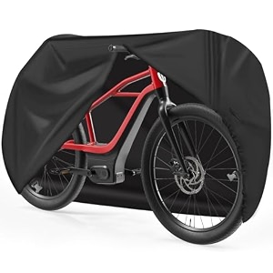 waterproof bicycle cover for singledouble cycle  dustproof uv resistant bike cover black