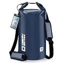 Waterproof Dry Bag, 5L/10L/20L/30L/40L Roll Top Lightweight Storage Backpack with Phone Case for Women &amp; Men, Floating Waterproof Sack for Travel, Swimming, Kayaking, Paddle Board, Camping &amp; Beach