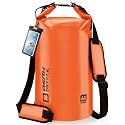 Waterproof Dry Bag, 5L/10L/20L/30L/40L Roll Top Lightweight Storage Backpack with Phone Case for Women &amp; Men, Floating Waterproof Sack for Travel, Swimming, Kayaking, Paddle Board, Camping &amp; Beach