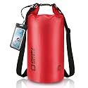 Waterproof Dry Bag, 5L/10L/20L/30L/40L Roll Top Lightweight Storage Backpack with Phone Case for Women &amp; Men, Floating Waterproof Sack for Travel, Swimming, Kayaking, Paddle Board, Camping &amp; Beach