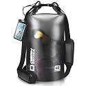 Waterproof Dry Bag, 5L/10L/20L/30L/40L Roll Top Lightweight Storage Backpack with Phone Case for Women & Men, Floating Waterproof Sack for Travel, Swimming, Kayaking, Paddle Board, Camping & Beach