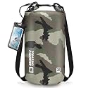 Waterproof Dry Bag, 5L/10L/20L/30L/40L Roll Top Lightweight Storage Backpack with Phone Case for Women & Men, Floating Waterproof Sack for Travel, Swimming, Kayaking, Paddle Board, Camping & Beach