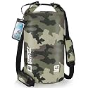 Waterproof Dry Bag, 5L/10L/20L/30L/40L Roll Top Lightweight Storage Backpack with Phone Case for Women & Men, Floating Waterproof Sack for Travel, Swimming, Kayaking, Paddle Board, Camping & Beach