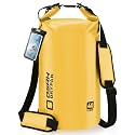 Waterproof Dry Bag, 5L/10L/20L/30L/40L Roll Top Lightweight Storage Backpack with Phone Case for Women & Men, Floating Waterproof Sack for Travel, Swimming, Kayaking, Paddle Board, Camping & Beach