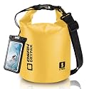 Waterproof Dry Bag, 5L/10L/20L/30L/40L Roll Top Lightweight Storage Backpack with Phone Case for Women & Men, Floating Waterproof Sack for Travel, Swimming, Kayaking, Paddle Board, Camping & Beach