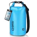 Waterproof Dry Bag, 5L/10L/20L/30L/40L Roll Top Lightweight Storage Backpack with Phone Case for Women &amp; Men, Floating Waterproof Sack for Travel, Swimming, Kayaking, Paddle Board, Camping &amp; Beach