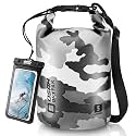 Waterproof Dry Bag, 5L/10L/20L/30L/40L Roll Top Lightweight Storage Backpack with Phone Case for Women &amp; Men, Floating Waterproof Sack for Travel, Swimming, Kayaking, Paddle Board, Camping &amp; Beach