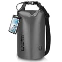 Waterproof Dry Bag, 5L/10L/20L/30L/40L Roll Top Lightweight Storage Backpack with Phone Case for Women & Men, Floating Waterproof Sack for Travel, Swimming, Kayaking, Paddle Board, Camping & Beach