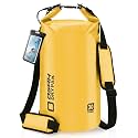 Waterproof Dry Bag, 5L/10L/20L/30L/40L Roll Top Lightweight Storage Backpack with Phone Case for Women &amp; Men, Floating Waterproof Sack for Travel, Swimming, Kayaking, Paddle Board, Camping &amp; Beach