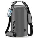 Waterproof Dry Bag, 5L/10L/20L/30L/40L Roll Top Lightweight Storage Backpack with Phone Case for Women & Men, Floating Waterproof Sack for Travel, Swimming, Kayaking, Paddle Board, Camping & Beach