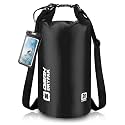 Waterproof Dry Bag, 5L/10L/20L/30L/40L Roll Top Lightweight Storage Backpack with Phone Case for Women &amp; Men, Floating Waterproof Sack for Travel, Swimming, Kayaking, Paddle Board, Camping &amp; Beach