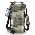 Waterproof Dry Bag, 5L/10L/20L/30L/40L Roll Top Lightweight Storage Backpack with Phone Case for Women & Men, Floating Waterproof Sack for Travel, Swimming, Kayaking, Paddle Board, Camping & Beach
