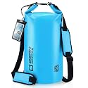 Waterproof Dry Bag, 5L/10L/20L/30L/40L Roll Top Lightweight Storage Backpack with Phone Case for Women &amp; Men, Floating Waterproof Sack for Travel, Swimming, Kayaking, Paddle Board, Camping &amp; Beach