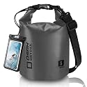 Waterproof Dry Bag, 5L/10L/20L/30L/40L Roll Top Lightweight Storage Backpack with Phone Case for Women &amp; Men, Floating Waterproof Sack for Travel, Swimming, Kayaking, Paddle Board, Camping &amp; Beach