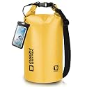 Waterproof Dry Bag, 5L/10L/20L/30L/40L Roll Top Lightweight Storage Backpack with Phone Case for Women &amp; Men, Floating Waterproof Sack for Travel, Swimming, Kayaking, Paddle Board, Camping &amp; Beach