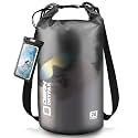 Waterproof Dry Bag, 5L/10L/20L/30L/40L Roll Top Lightweight Storage Backpack with Phone Case for Women & Men, Floating Waterproof Sack for Travel, Swimming, Kayaking, Paddle Board, Camping & Beach