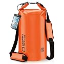 Waterproof Dry Bag, 5L/10L/20L/30L/40L Roll Top Lightweight Storage Backpack with Phone Case for Women & Men, Floating Waterproof Sack for Travel, Swimming, Kayaking, Paddle Board, Camping & Beach