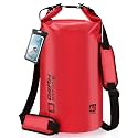 Waterproof Dry Bag, 5L/10L/20L/30L/40L Roll Top Lightweight Storage Backpack with Phone Case for Women & Men, Floating Waterproof Sack for Travel, Swimming, Kayaking, Paddle Board, Camping & Beach