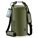Waterproof Dry Bag, 5L/10L/20L/30L/40L Roll Top Lightweight Storage Backpack with Phone Case for Women &amp; Men, Floating Waterproof Sack for Travel, Swimming, Kayaking, Paddle Board, Camping &amp; Beach