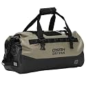 Waterproof Duffel Bag - Motorcycle Dry Bag 25L Tail Bag with Large Storage Space, Waterproof Duffle Bags with Outer Mesh Zipper Pocket for Camping, Kayaking, Fishing & Traveling-Green