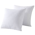 Waterproof Feather Proof Pillow Protectors 20x20 Pack of 2
