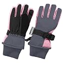 Waterproof Kids Ski Snow Gloves, 100G 3M Thinsulate Warm Winter Boys Girls