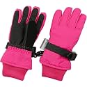Waterproof Kids Ski Snow Gloves, 100G 3M Thinsulate Warm Winter Boys Girls