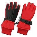 Waterproof Kids Ski Snow Gloves, 100G 3M Thinsulate Warm Winter Boys Girls