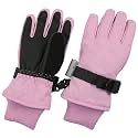 Waterproof Kids Ski Snow Gloves, 100G 3M Thinsulate Warm Winter Boys Girls