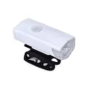 Waterproof Lamp, Bike Headlight 300 Lumens USB Rechargeable Bike Headlight with 3 Modes Front Light White
