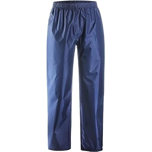 waterproof rain trousers breathable outdoor pants for men and women black