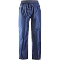 Waterproof Rain Trousers, Breathable Outdoor Pants for Men and Women, Black