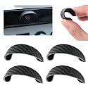 Waterproof Rear View Camera Rain Shield Cover, Curved Camera Hood, 4Pcs
