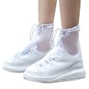 Waterproof Reusable RainSnow Shoe Covers Anti-Slip Silicone