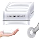 Waterproof Sealant Mastic, 2025 Upgrade Waterproof Repair Sealing Clay, Cement Crack Filler,Quick Mending Mud for Drain Connection, Wall Hole, Air Conditioning Hole (6)