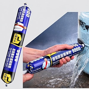 waterproof silicone sealant 750g flexible weatherresistant filler