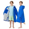Waterproof Swim Parka Surf Changing Robe for Kids Youth and Adults
