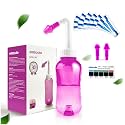 Waterpulse Neti Pot 300ml Sinus Rinse Kit for Adults, Kids, Seniors, Pink