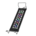WaterRebirth Ultra-Slim Full Spectrum LED Aquarium Light with Adjustable Brackets,500LM 12W for 12Inch to 18Inch Fish Tank Lighting Fresh Water