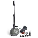 WaterRebirth Modern Turtle Shell Submersible Pond Aquarium Pump - 792GPH, 4 Fountain Heads, 20Ft Cord