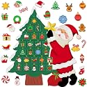 Watersay Christmas Tree Felt Advent Calendar for Kids Countdown Calendar