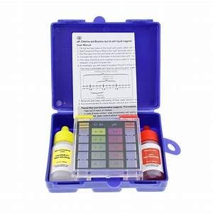 watertech systems residential swimming pool water ph test kit