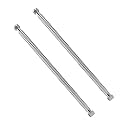 18inch Stainless Steel Corrugated Water Heater Connector Flexible for Female Iron Water Pipes Fitting, 3/4" FIP x 3/4" FIP(2 Packs)…