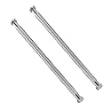 24inch Stainless Steel Corrugated Water Heater Connector Flexible for Female Iron Water Pipes Fitting, 1" FIP x 1" FIP, 24" Length (2 Packs)…
