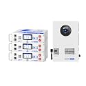 WattCycle 12kW 200A Bypass Inverter with 3×48V 100Ah Rack Batteries